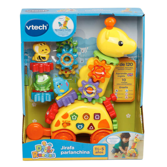 Jirafa Parlanchina Vtech Sobre Ruedas
