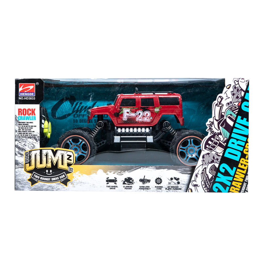 Carro Monster Jump 2 x 2 a Control Remoto - Surtido