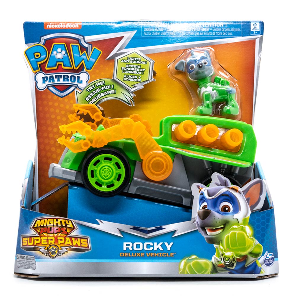 Vehículo de Lujo Con Personaje Paw Patrol Mighty Pups - Surtido