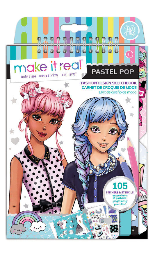 Cuaderno de Diseño Pastel Pop Make it Real