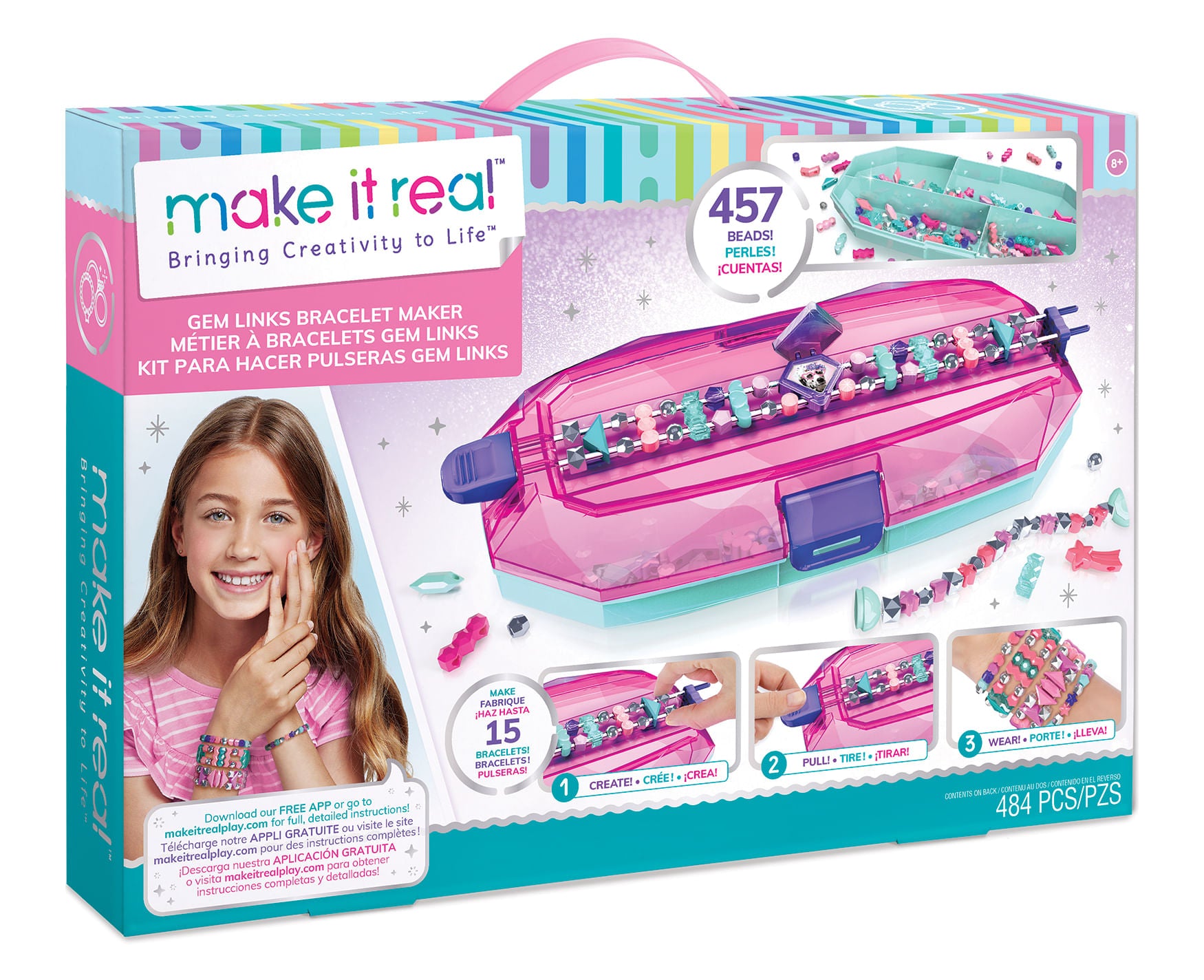 Juego Para hacer Brazaletes Make It Real