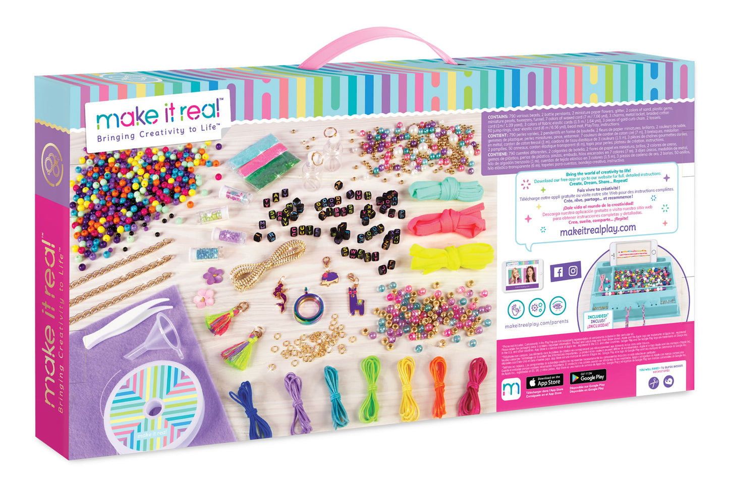 Set de Creacion de Brazaletes Make it Real