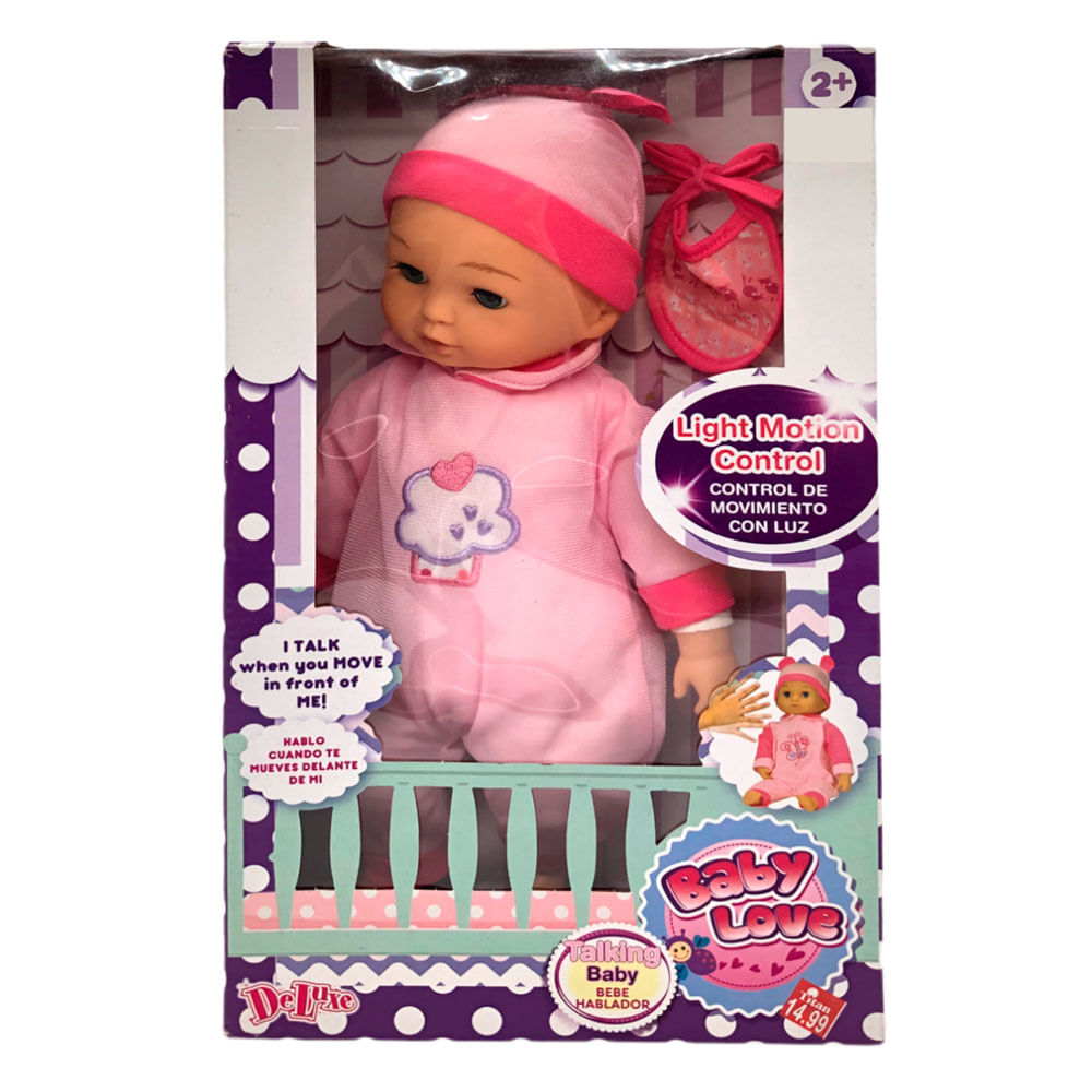 Muñeca Bebé Deluxe Hablador - Surtido