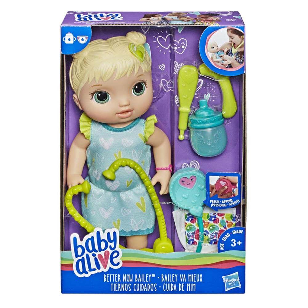 Muñeca Bebé Baby Alive Tiernos Cuidados
