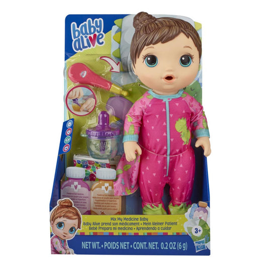 Muñeca Bebé Baby Alive Prepara mi Medicina