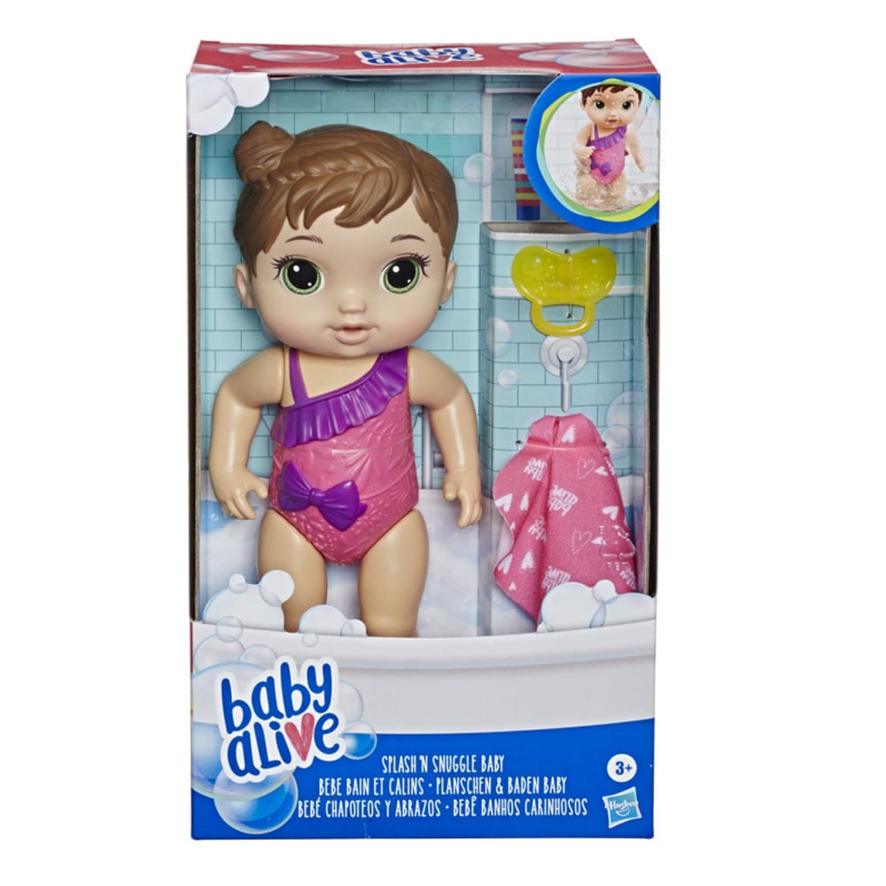 Muñeca Bebé Baby Alive Chapoteos y Abrazos - Surtido