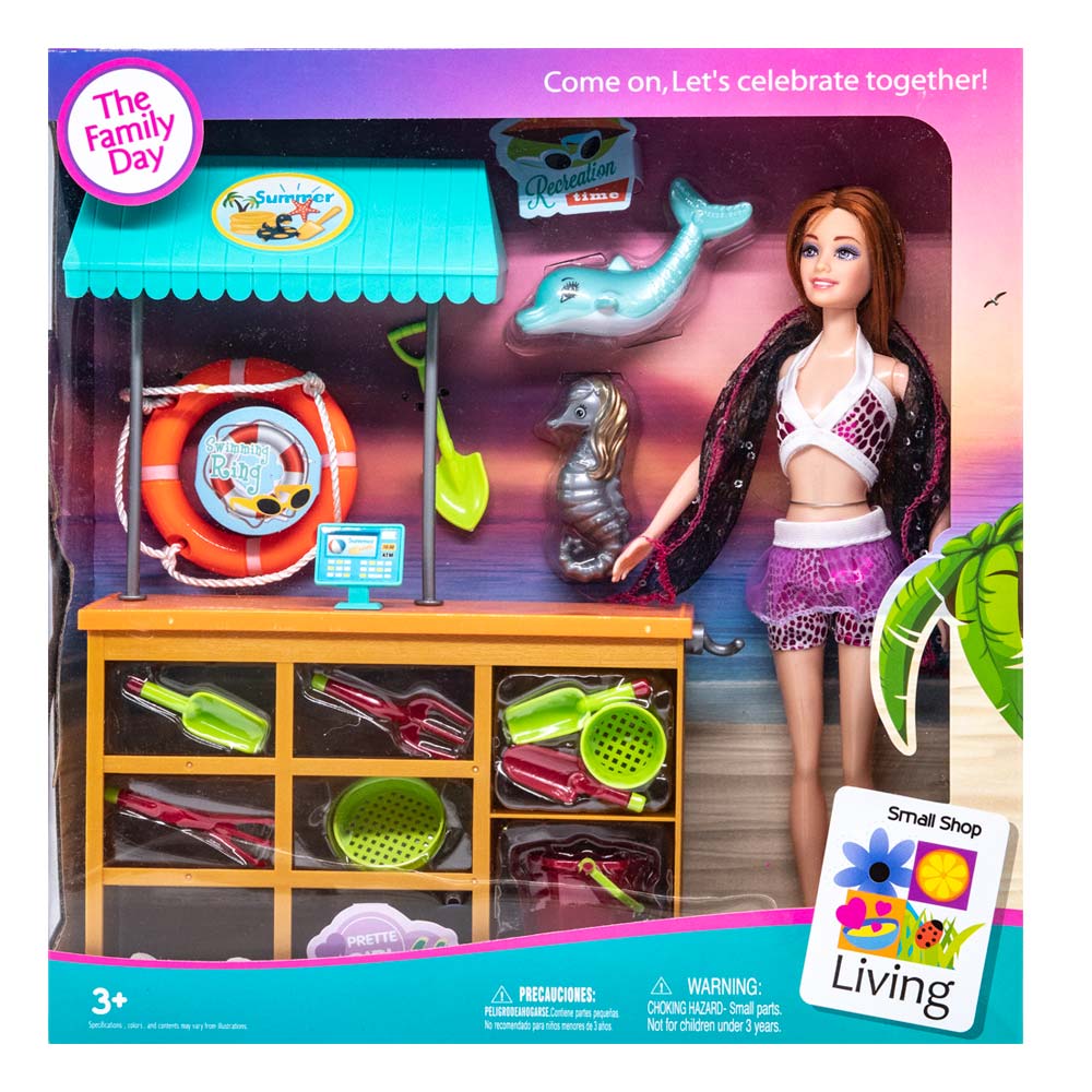 Muñeca Girl World Living Playa Star Toys - Surtido