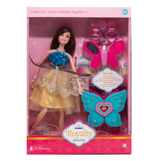 Muñeca Royalty Jewelry Star Toys 11.5