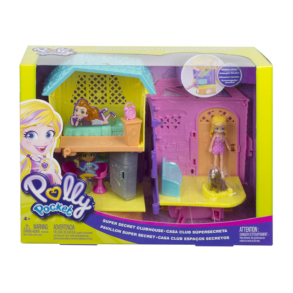 Muñeca Polly Pocket Casa Club Secreta
