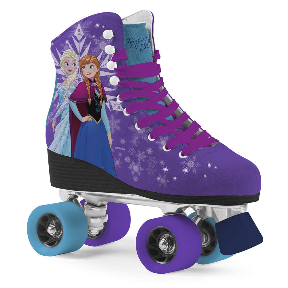 Patines de Cuatro Ruedas Frozen Talla 38
