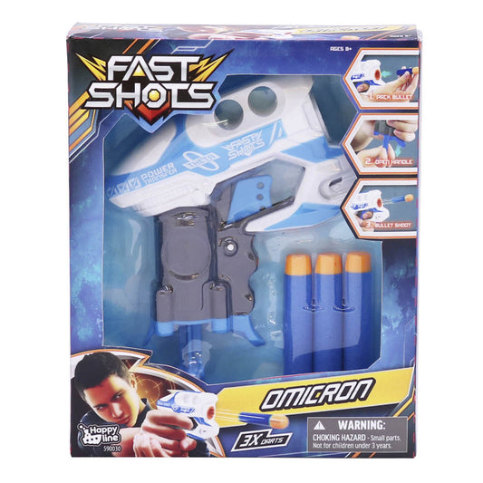 Pistola Lanzador de Dardos Fast Shots