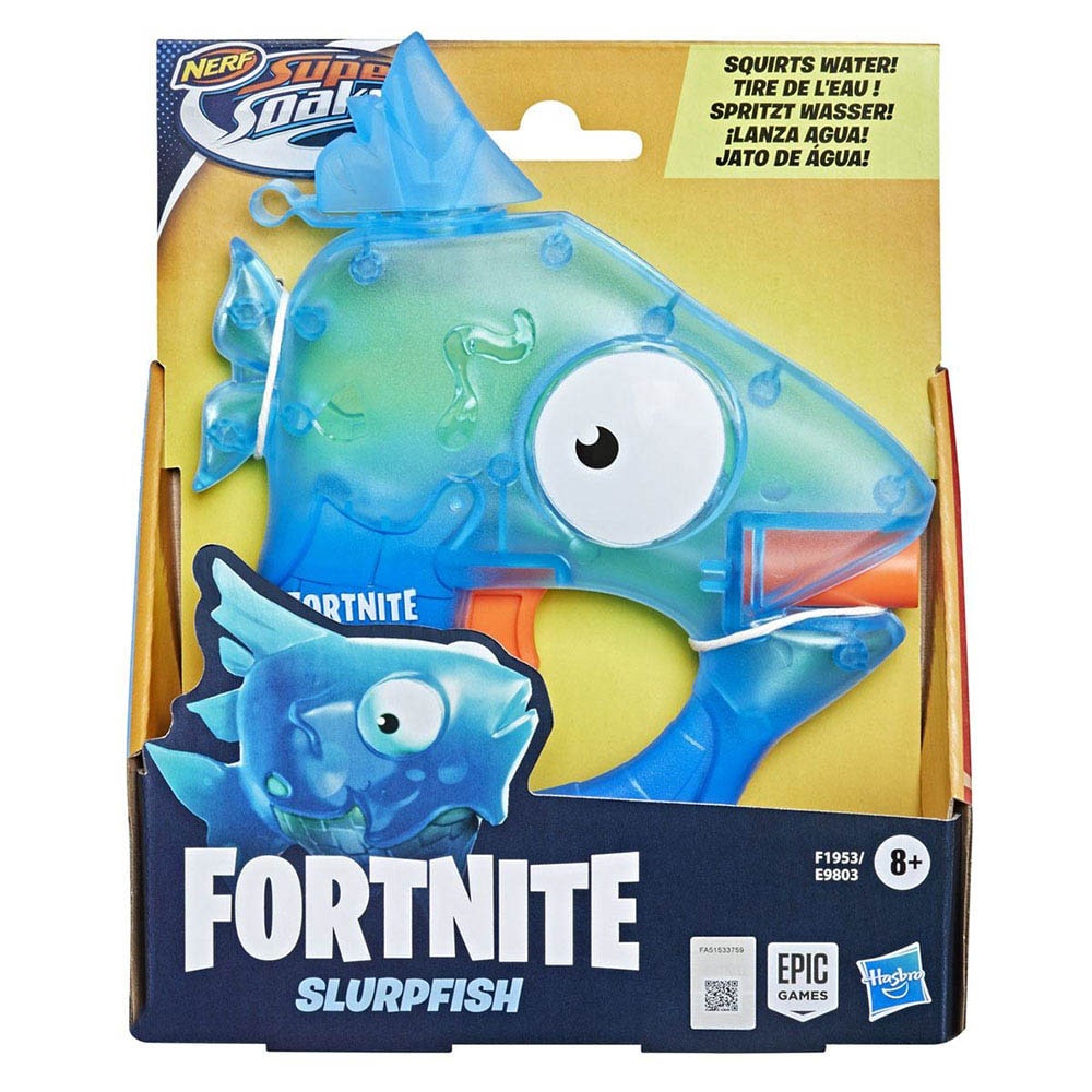 Lanzador Nerf Fornite Microshots Slurpfish