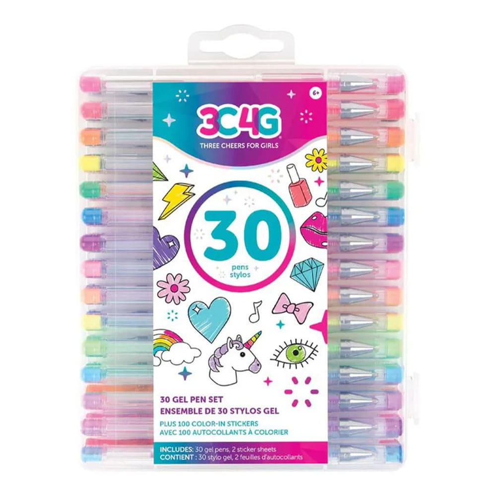 30 Plumas de Colores 3C4G
