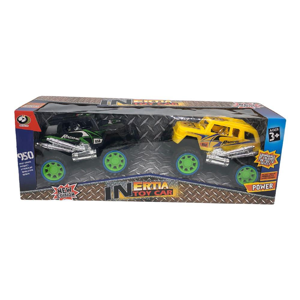 Camioneta 4 x 4 Inertia Toy Car 2 Piezas