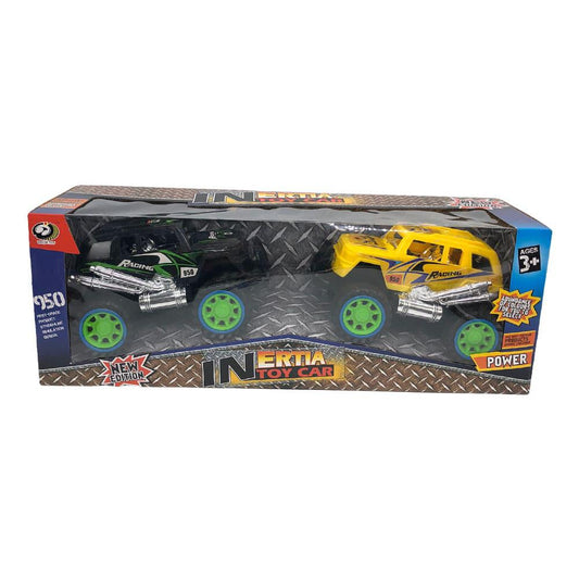Camioneta 4 x 4 Inertia Toy Car 2 Piezas
