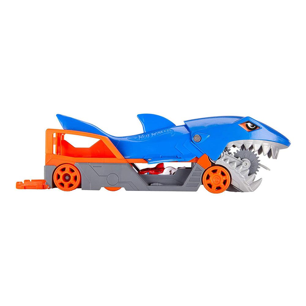 Juguete Remolque Tiburón Hot Wheels