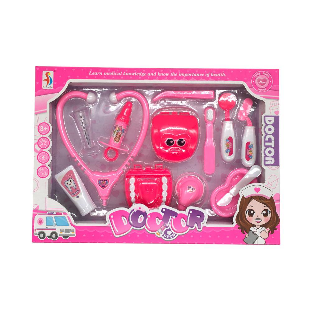 Juego Huda Instrumentos de Dentista Para Niña de 10 piezas