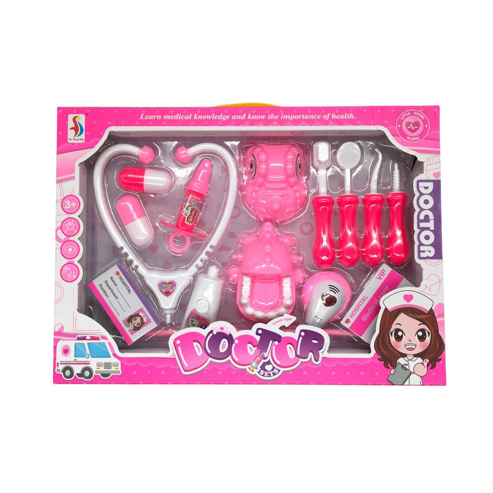 Juego Huda Instrumentos de Dentista Para Niña de 12 piezas