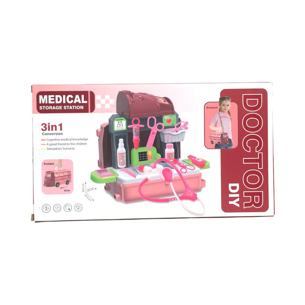 Juego de Doctor Con Luces Y Sonido Para Niña