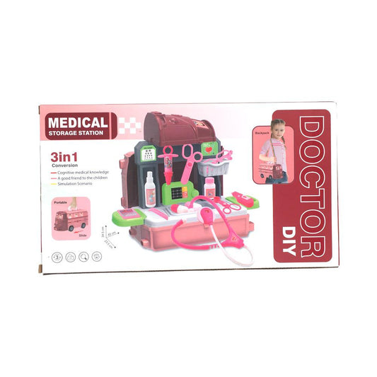 Juego de Doctor Con Luces Y Sonido Para Niña