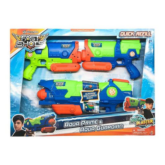 Juego Pistolas De Agua Fast Shots 3 Unidades