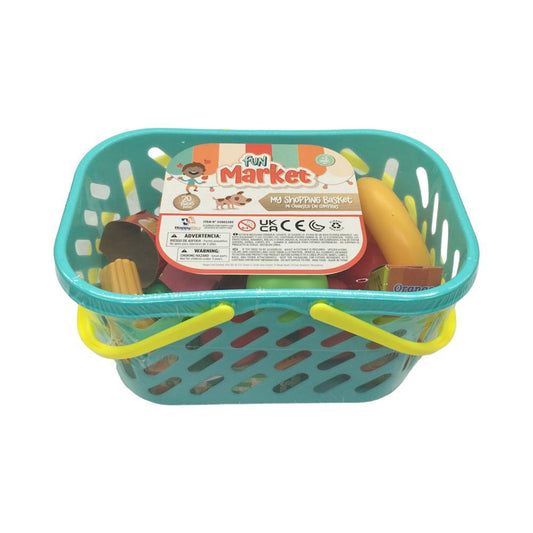 Canasta De Compra Fun Market Con 20 Accesorios