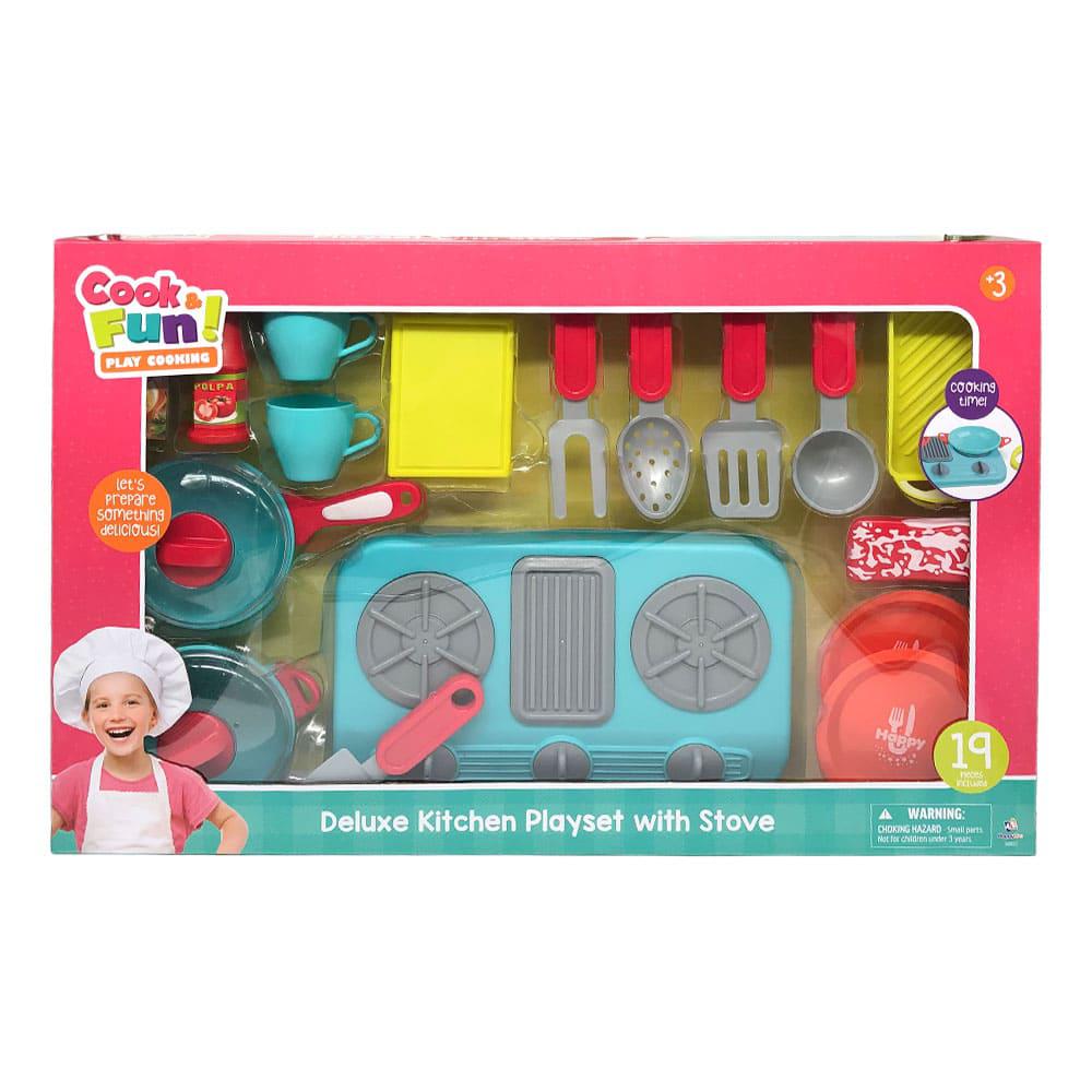 Set de Cocina Cook & Fun de 19 Piezas
