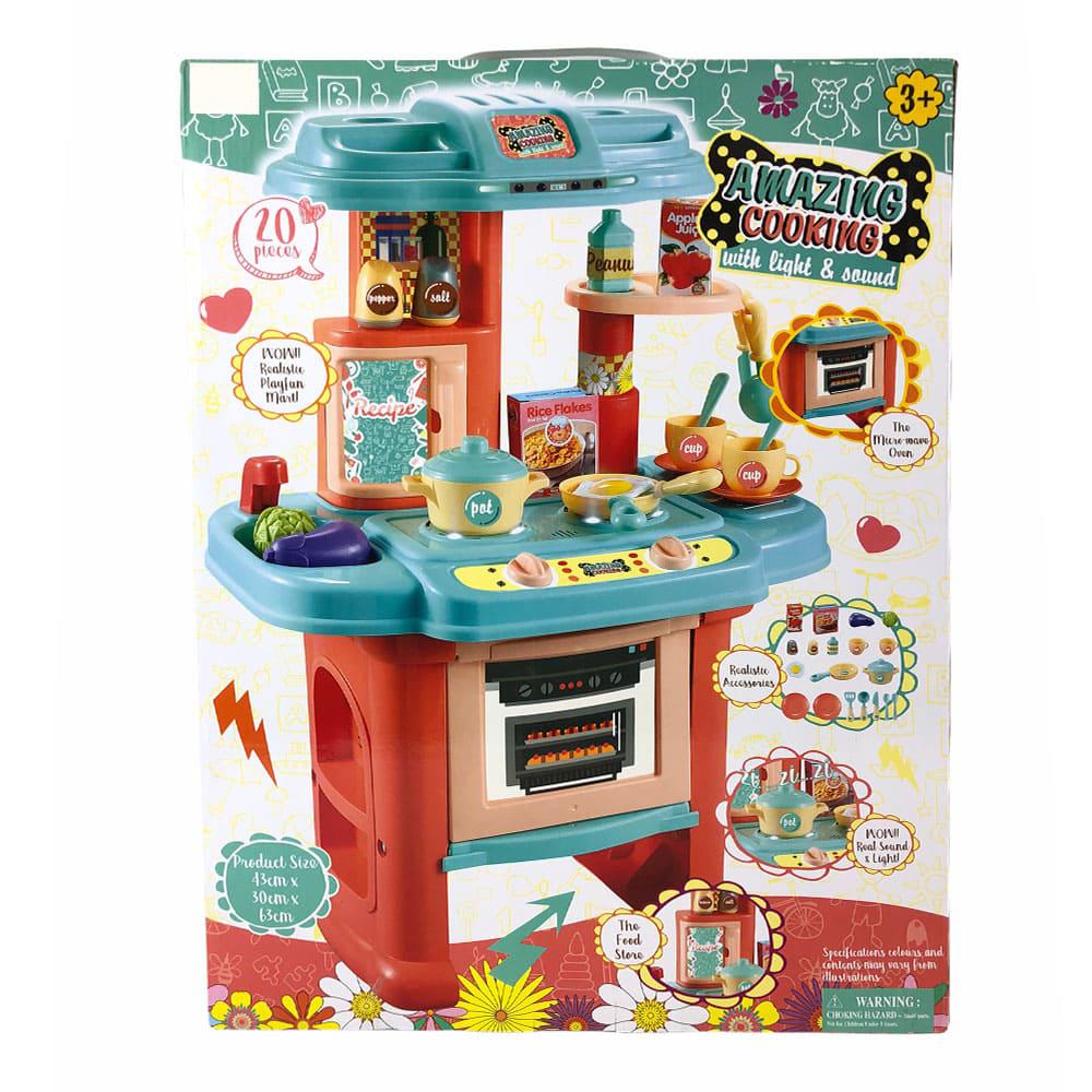 Cocina con Luz y Sonido Shum Feng Long 20 Piezas