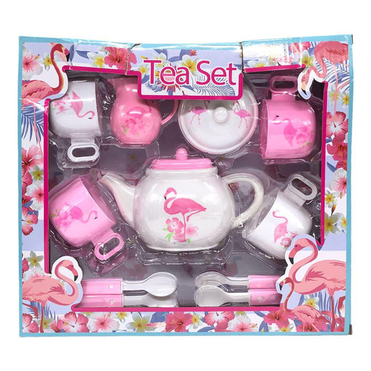 Juego de Té Hong Chang de Flamenco 11 Piezas