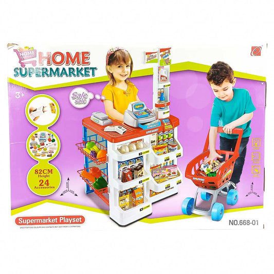 Juego de Supermercado Huada 82 cm x 48 cm x 41 cm