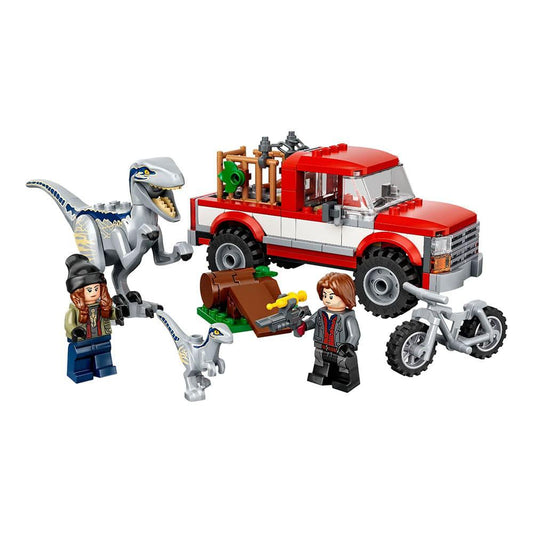 Bloques Lego Captura de Velociraptor Azul y Beta