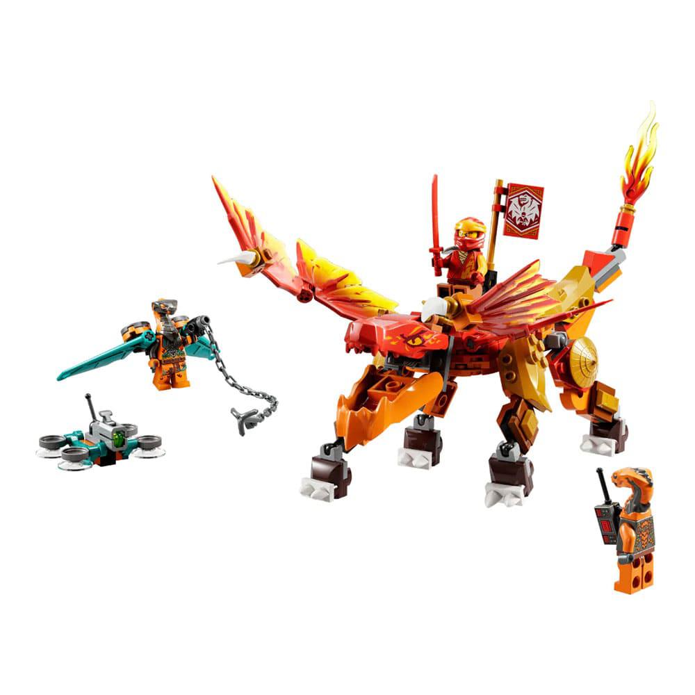 Bloques Lego Ninjago Dragón Del Fuego Evo de Kai
