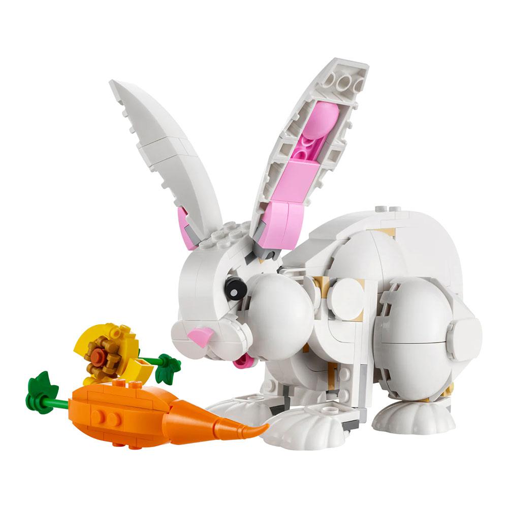 Bloques Lego Creator Conejo Blanco 3 en 1
