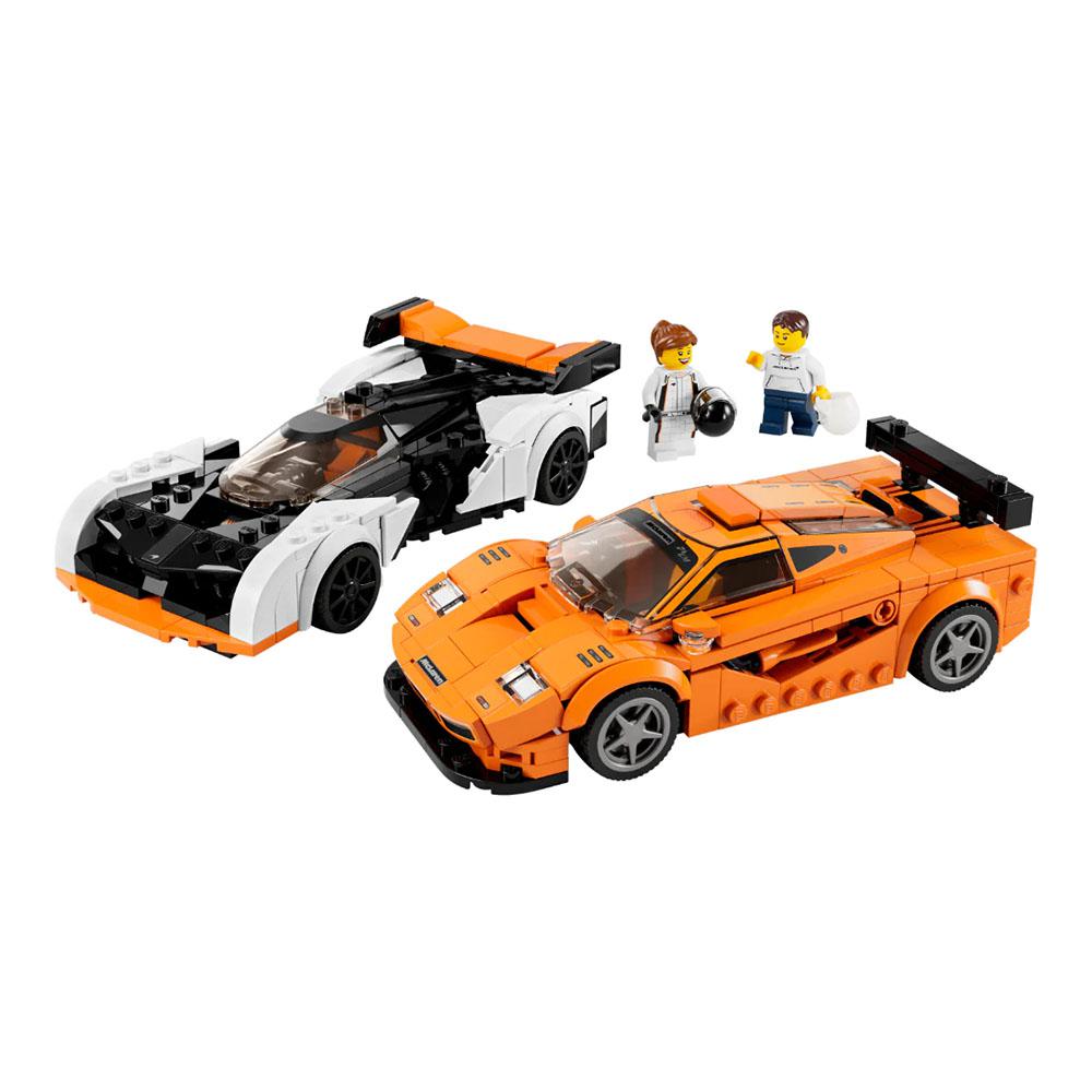 Bloques Lego Speed Champions Mclaren Solus GT & Mclaren F1 LM