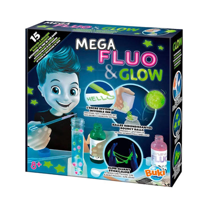 Juego Buki Sciences Mega Fluo Y Glow