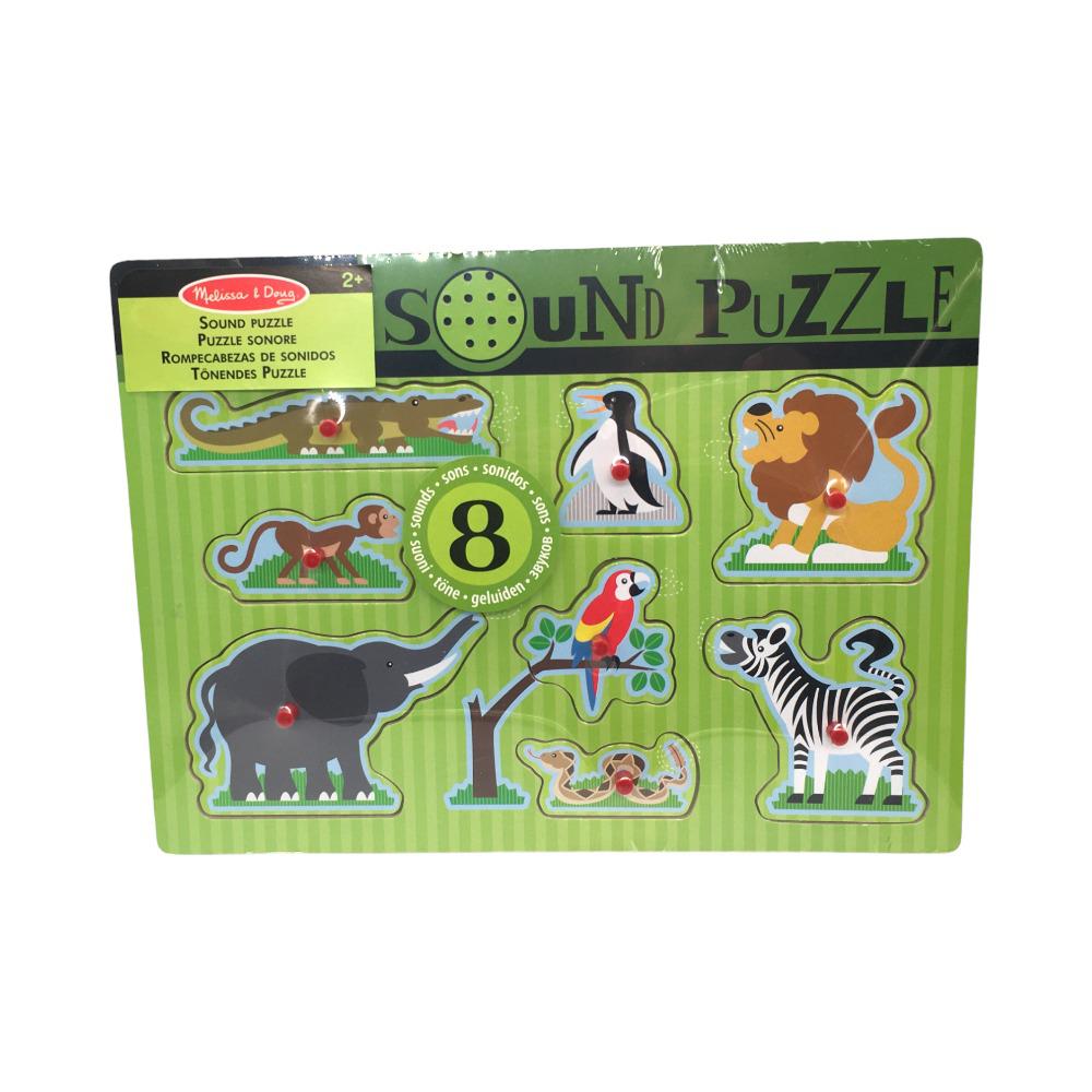 Rompecabezas Con Sonido Melissa & Doug Animales Del Zoológico