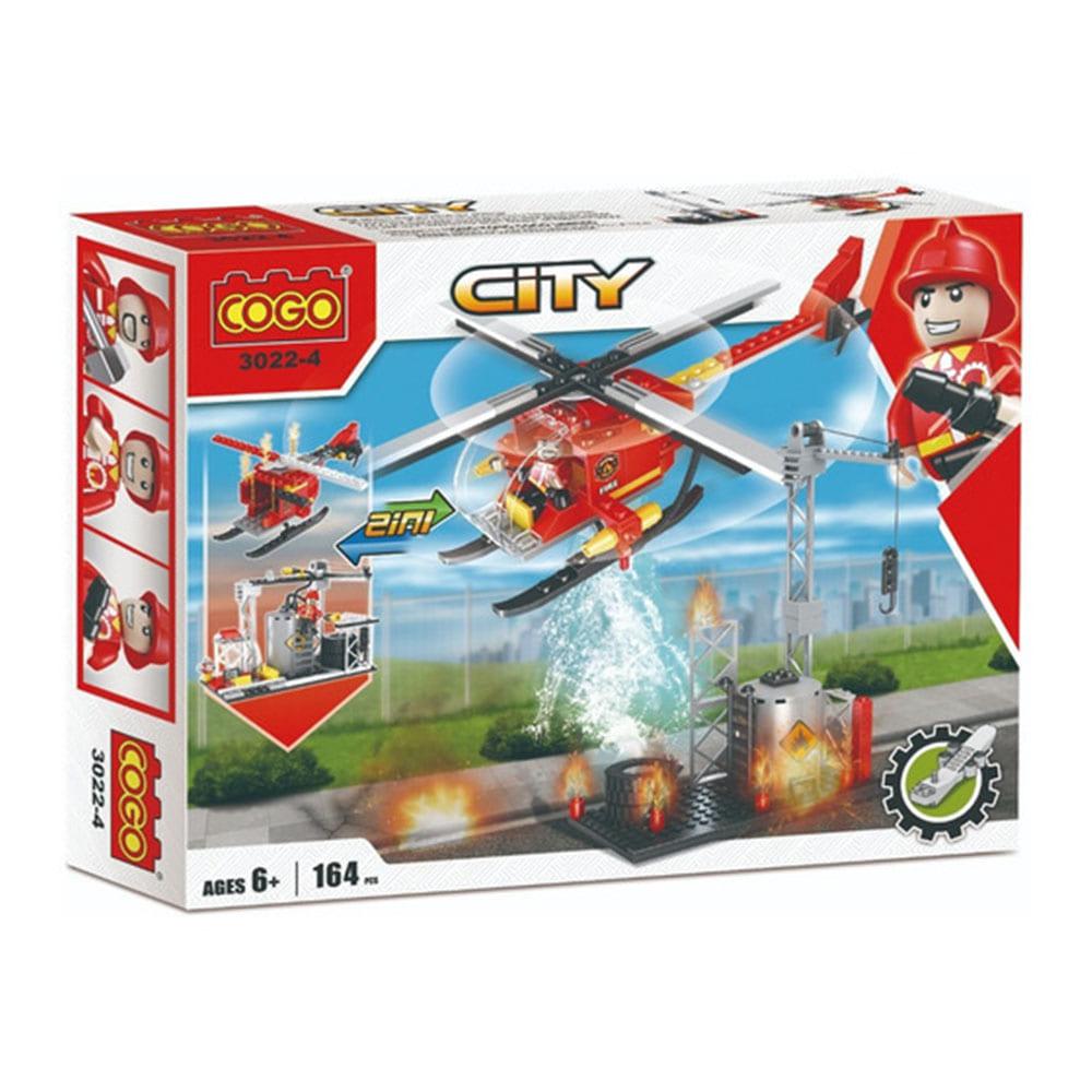 Bloques Cogo City Fire 164 Piezas