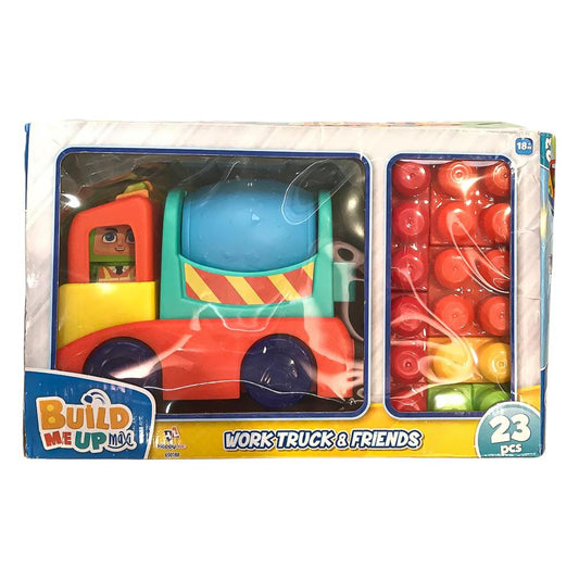 Block Maxi Truck Build Me Up Maxi 23 Piezas - Surtido