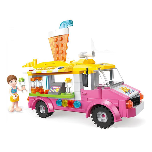 Bloques Cogo Camión de Helado 189 Piezas