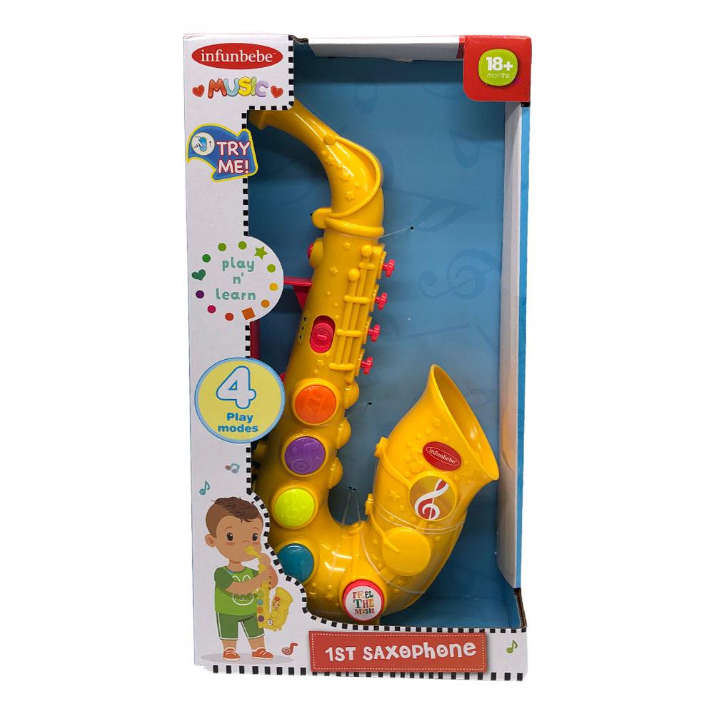 Saxofón Musical Infunbebe Con Sonidos