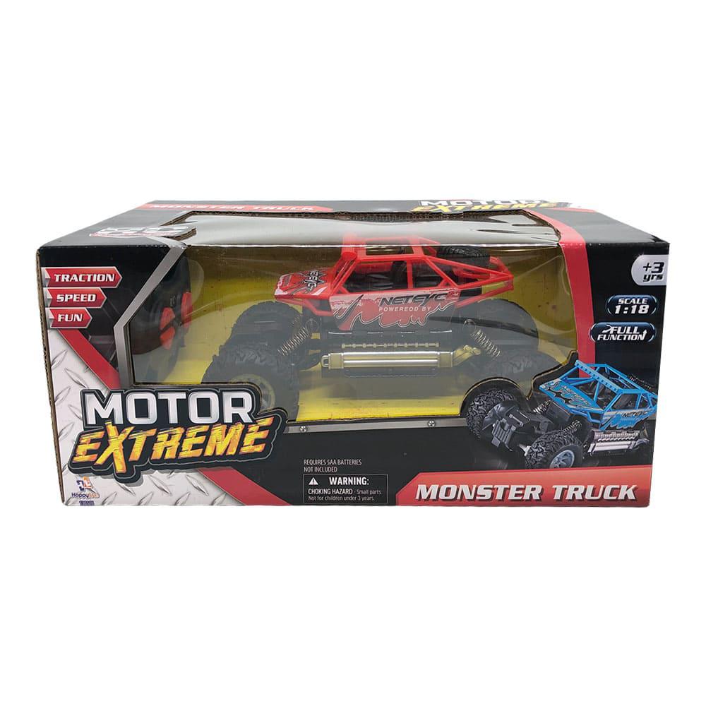 Camión Monstruo Motor Extreme Control Remoto 1:18