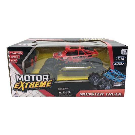 Camión Monstruo Motor Extreme Control Remoto 1:18