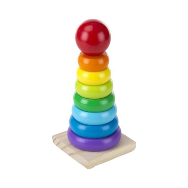 Aros Apilables Melissa & Doug Arcoiris