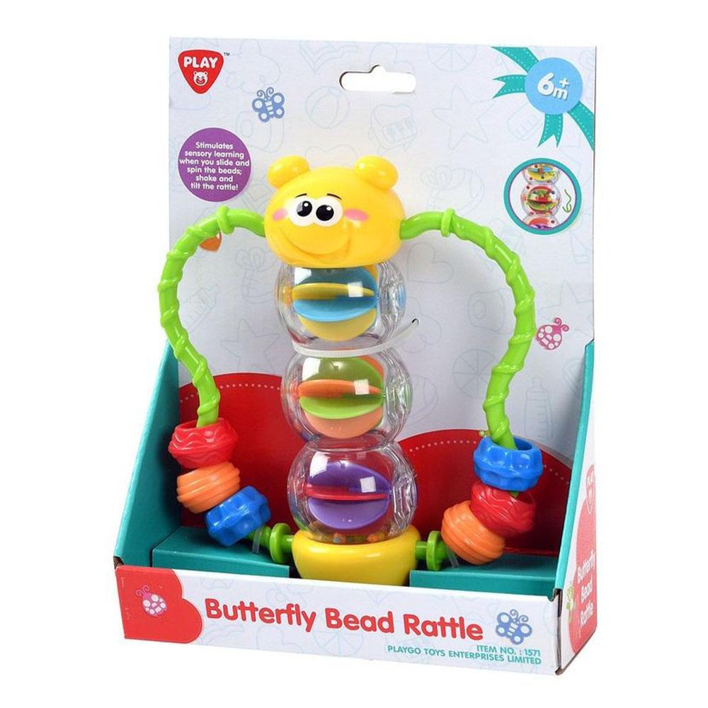 Sonajero Mariposa Playgo Bead Rattle