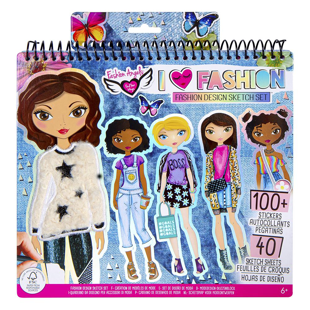 Portafolio Fashion Angels Con Plantillas