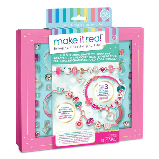 Set Para Crear Pulseras Halo Charms Make It Real