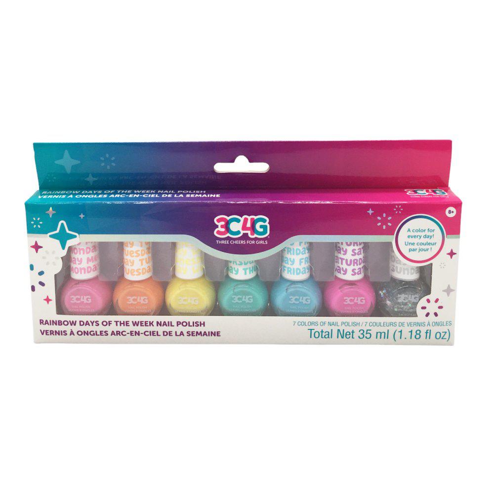 Juego Pintauñas 7 Días Semana