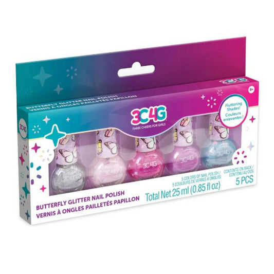 Juego Pintauñas de Mariposa