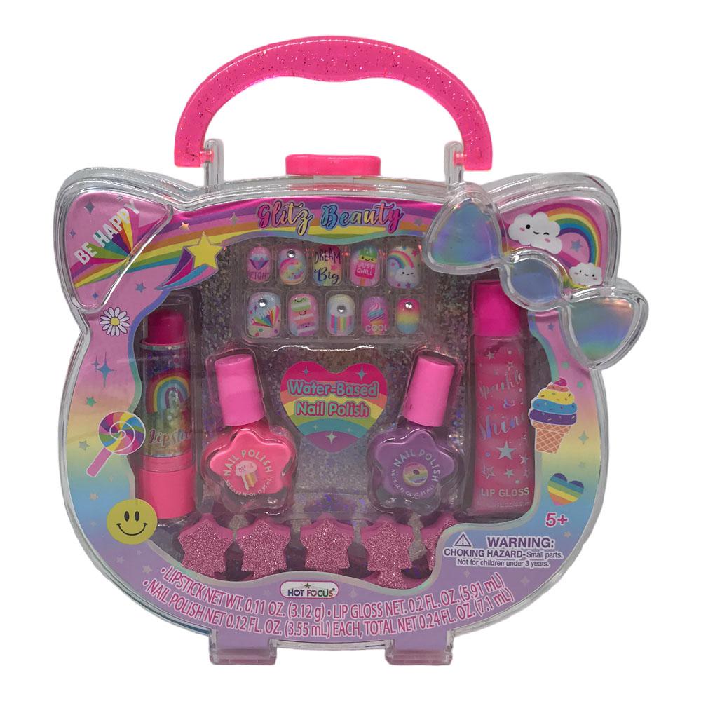 Set de Esmaltes y Maquillaje Hot Focus