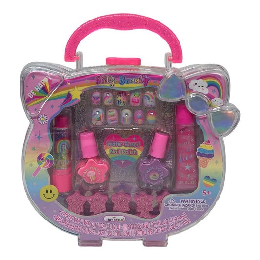 Set de Esmaltes y Maquillaje Hot Focus